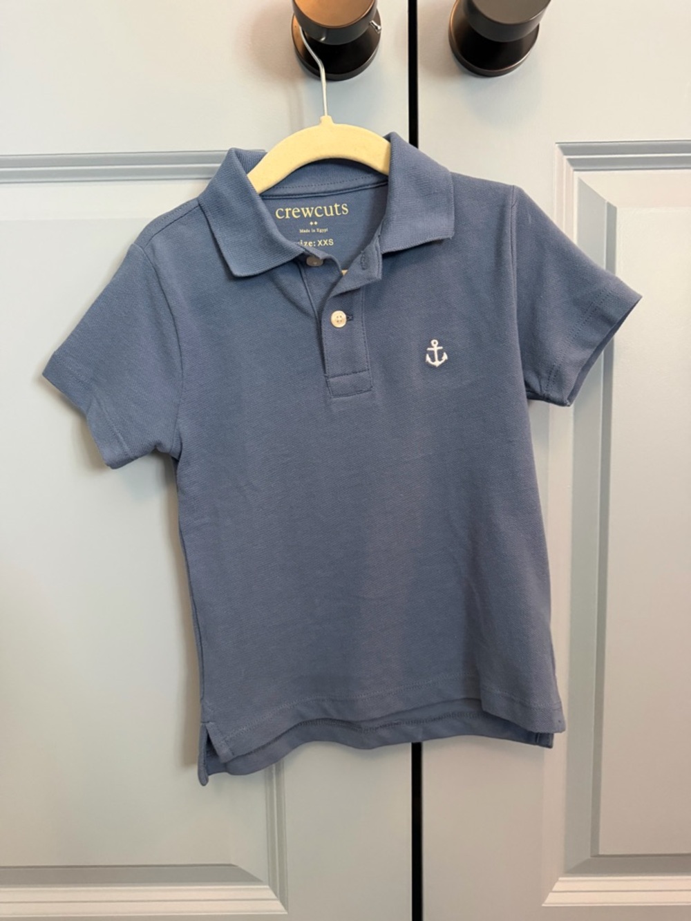 Crewcuts Dusty Blue Polo, excellent Condition